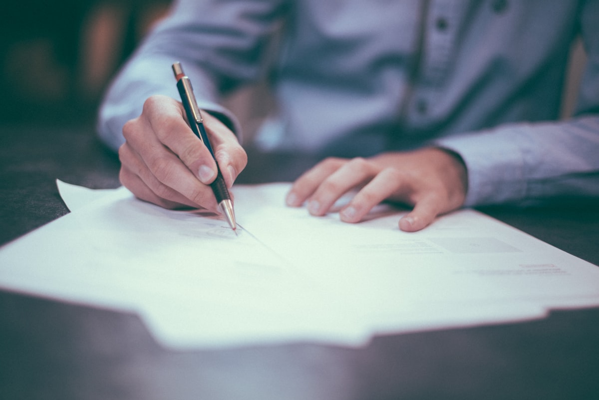 Contract signing